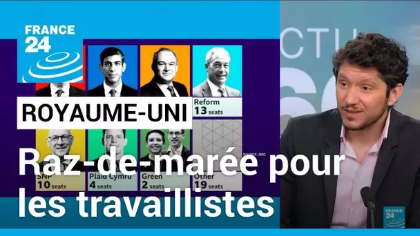 Législatives au Royaume-Uni : un raz-de-marée pour les travaillistes • FRANCE 24