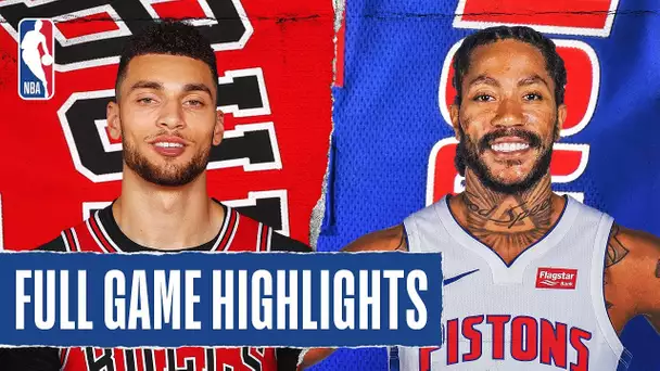 BULLS at PISTONS | FULL GAME HIGHLIGHTS | January 11, 2020