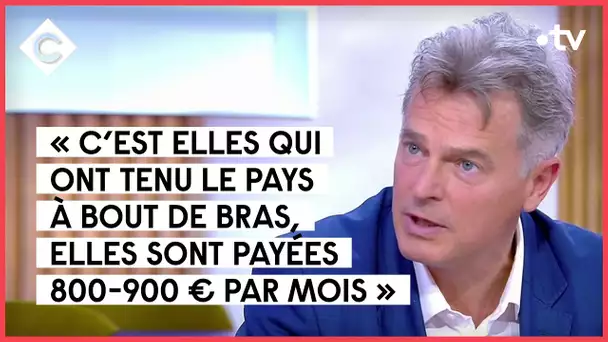 Faut-il revaloriser les emplois jugés « utiles » ? Avec Fabien Roussel - C à vous - 19/10/2021