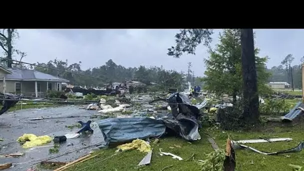 Pluies, tornades et crues en Alabama : 13 personnes, dont 9 enfants, ont perdu la vie