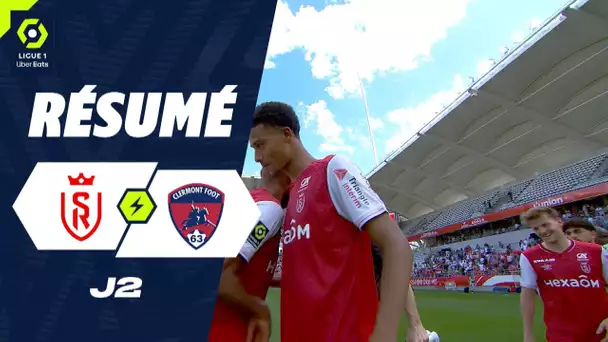 STADE DE REIMS - CLERMONT FOOT 63 (2 - 0) - Résumé - (SdR - CF63) / 2023-2024