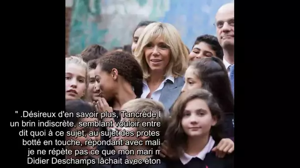 ✅  Quand Brigitte Macron rembarre un journaliste “bien curieux”