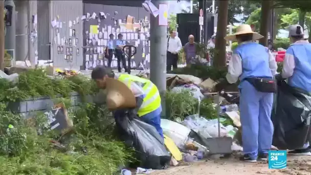 Retour au calme à Hong Kong, au lendemain du saccage du Parlement