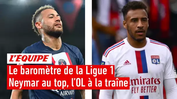 Ligue 1 - Neymar au top et l'OL à la traîne dans notre baromètre de la première moitié de saison