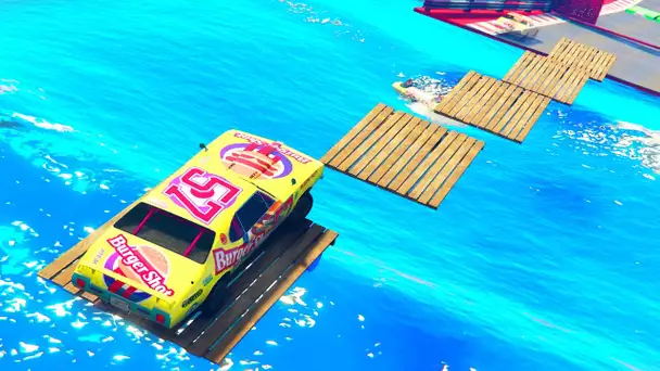 MEGA CAR WATER PARKOUR ! - GTA 5 ONLINE