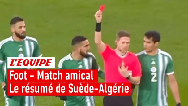 Le résumé de Suède - Algérie - Foot - Amical