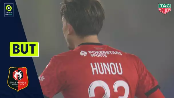 But Adrien HUNOU (60' - STADE RENNAIS FC) RC STRASBOURG ALSACE - STADE RENNAIS FC (1-1) 20/21