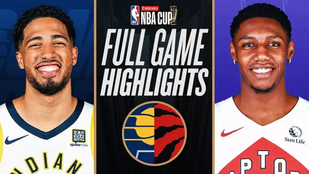 PACERS at RAPTORS | EMIRATES NBA CUP 🏆 | FULL GAME HIGHLIGHTS | December 3, 2024