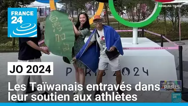 JO 2024 : à Paris, les entraves aux taïwanais pour soutenir leurs athlètes • FRANCE 24