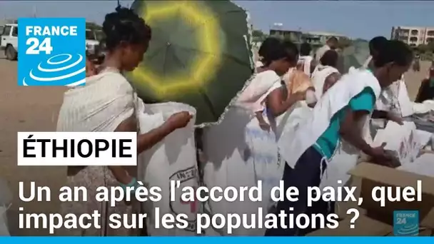 Un an après l'accord de paix en Éthiopie, quel impact sur les populations ? • FRANCE 24