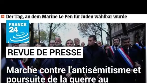 Marche contre l'antisémitisme : "Le jour où le RN est devenu fréquentable pour les juifs"