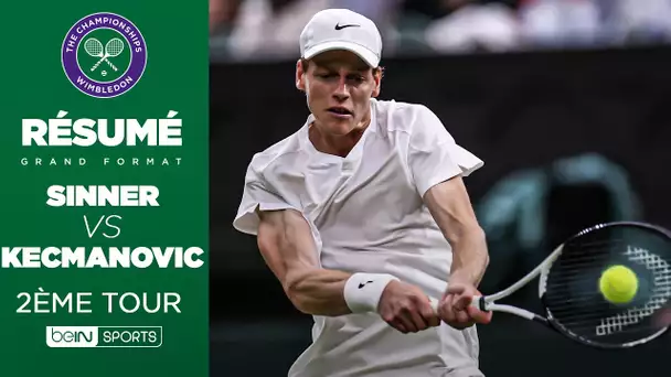 🎾 WIMBLEDON : Jannik Sinner VS Miomir Kecmanovic