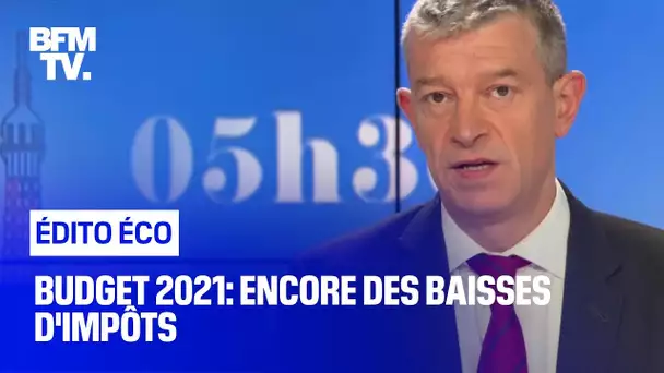 Budget 2021: encore des baisses d'impôts