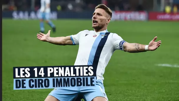 Lazio - Ciro Immobile, 36 buts, 14 penalties : découvrez-les en vidéo !