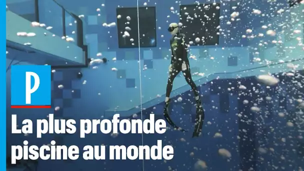 Les images impressionnantes de la plus grande piscine de plongée du monde