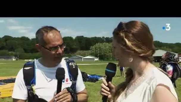 Sur ma route : le parachutisme sportif sur l&#039;aérodrome de Montbéliard