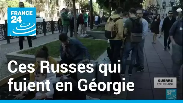 Ces Russes qui fuient en Géorgie pour échapper à la mobilisation • FRANCE 24