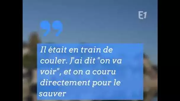 EN MAYENNE, 4 MIGRANTS SE JETTENT À L'EAU POUR SAUVER UN HOMME DE LA NOYADE