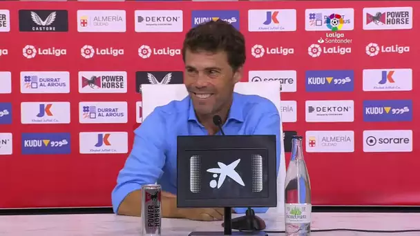 Rueda de prensa UD Almería vs Girona FC