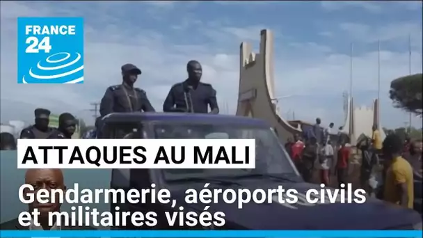 Attaques jihadistes à Bamako : gendarmerie, aéroports civils et militaires visés • FRANCE 24