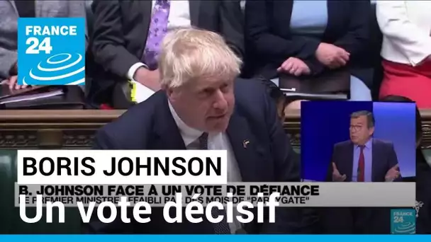 Boris Johnson contraint de démissionner s'il perd le vote de défiance • FRANCE 24