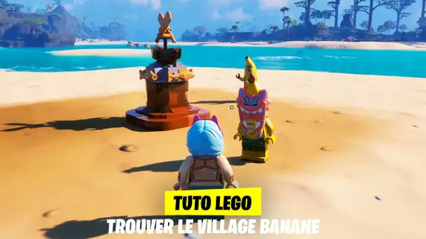 TROUVER LE NOUVEAU VILLAGE BANADRIEN SUR LEGO FORTNITE