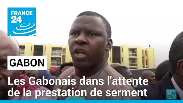 Les Gabonais dans l'attente de la prestation de serment du nouveau président de transition