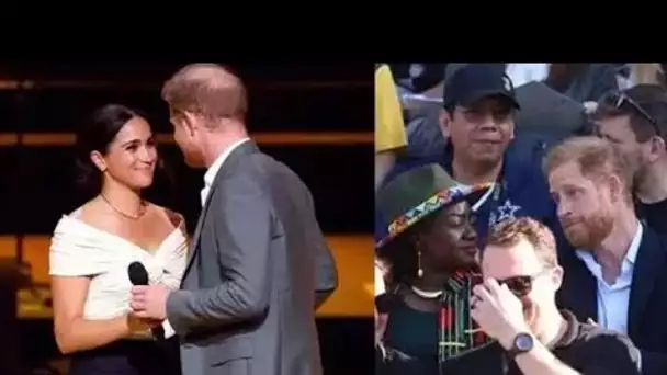 Lipreader révèle exactement ce que Harry et Meghan se sont dit aux Invictus Games