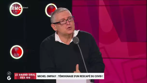 Macron positif au Covid: "solidaire", Michel Onfray lui souhaite la forme la "plus bénigne possible"