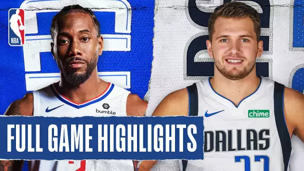 CLIPPERS at MAVERICKS | FULL GAME HIGHLIGHTS | January 21, 2020