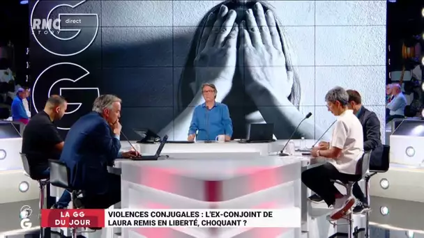 Violences conjugales : l&#039;ex-conjoint de Laura en liberté : choquant ?  Les Grandes Gueules de RMC