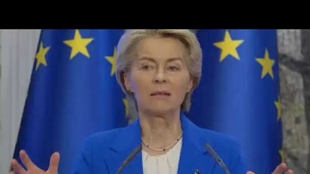 Balkans occidentaux : fin de tournée de von der Leyen sur fond d'élargissement de l'UE