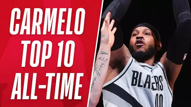 Carmelo Anthony Moves to 10th ALL-TIME SCORING! 🔥