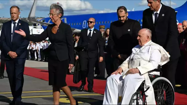 Le pape François arrivé à Marseille pour une visite de deux jours consacrée notamment aux migrants