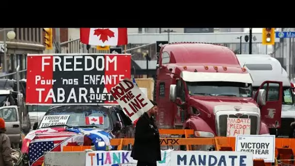 Canada : face aux manifestations persistantes, des provinces allègent les restrictions • FRANCE 24