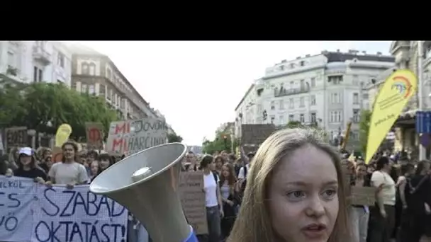 Hongrie : étudiants et enseignants défient à nouveau Viktor Orban