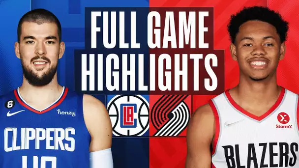 CLIPPERS at TRAIL BLAZERS | FULL GAME HIGHLIGHTS | November 29, 2022