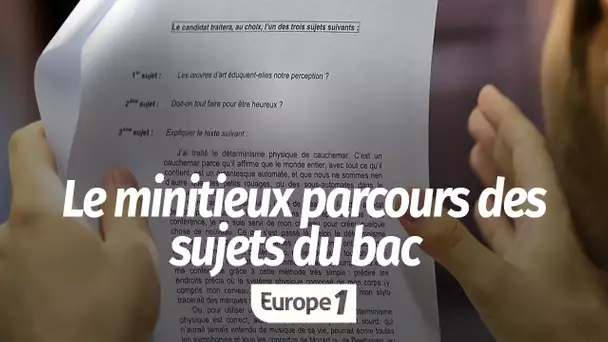 Baccalauréat : de l'imprimante à la table d'examen, le minutieux parcours des sujets