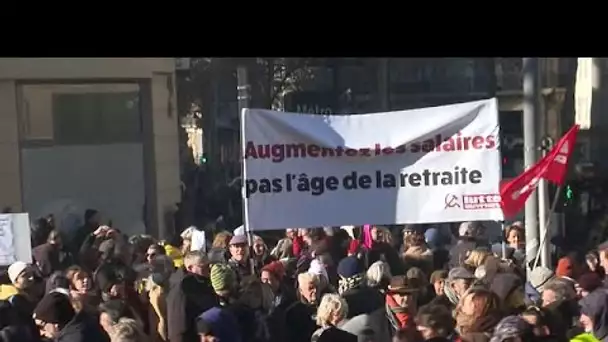 France : les syndicats unis contre la retraite à 64 ans