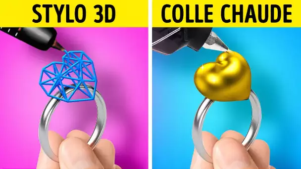 STYLO 3D VS COLLE CHAUDE ! INCROYABLES CRÉATIONS POUR TOUTES LES OCCASIONS