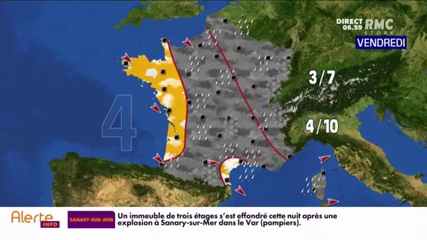 Météo : de la pluie toute la semaine