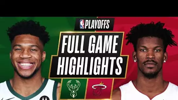 #3 BUCKS at #6 HEAT | FULL GAME HIGHLIGHTS | May 29, 2021