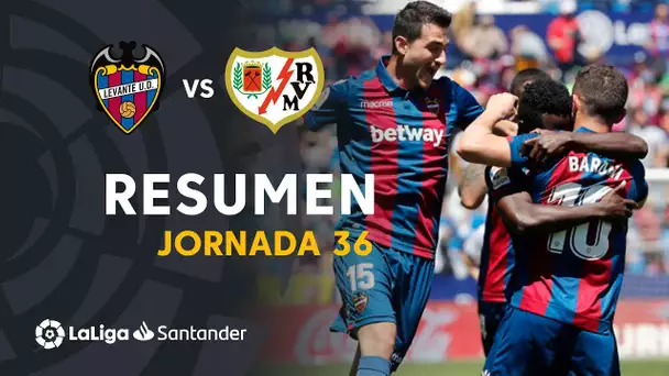 Resumen de Levante UD vs Rayo Vallecano (4-1)