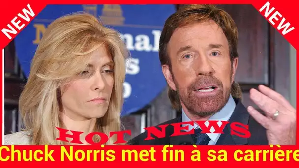 Chuck Norris met fin à sa carrière pour s’oc­cu­per de sa femme, très malade