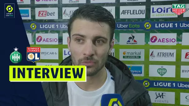 Interview de fin de match : AS SAINT-ÉTIENNE - OLYMPIQUE LYONNAIS (0-5)  / 2020/2021