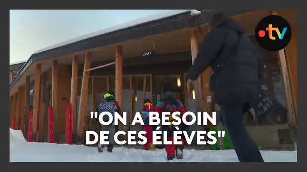 En montagne, des écoles doublent leurs effectifs en hiver grâce aux saisonniers