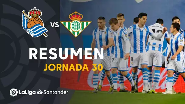 Resumen de Real Sociedad vs Real Betis (2-1)