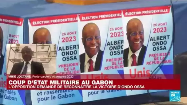 Gabon : le directeur de campagne d’Albert Ondo Ossa demande "un retour à l’ordre républicain"