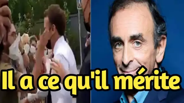 « Il a ce qu’il mérite » : Eric Zemmour réagit à la gifle infligée à Emmanuel Macron