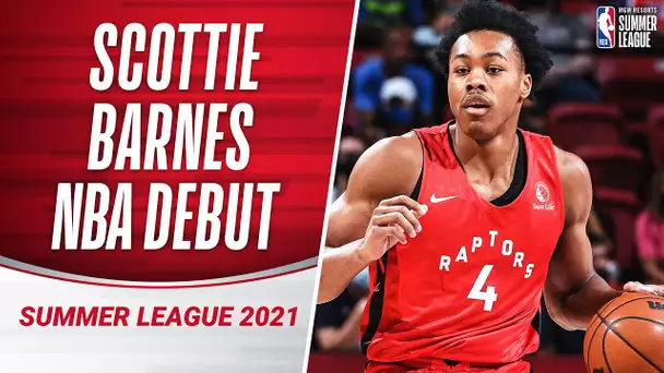 #4 Pick Scottie Barnes IMPRESSES in NBA Raptors Debut With 18 PTS 😮